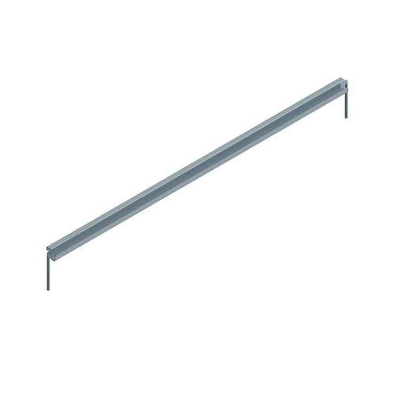 Backstop Bar for Stencil Shelf, 36in Long